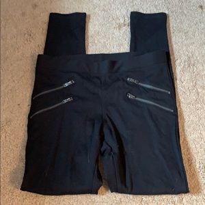 Express zipper leggings